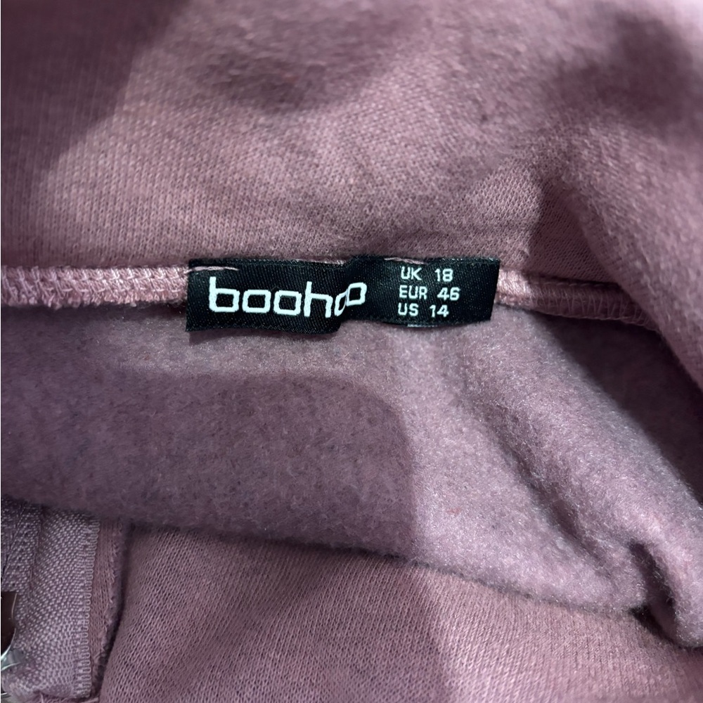 Boohoo Pink Pullover Sweatshirt - Picture 3 of 3